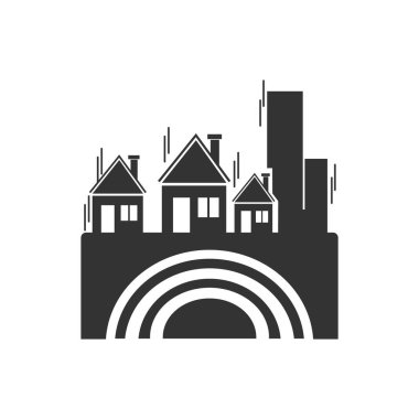 modern grafik simgesi vektör illüstrasyonu