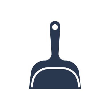 Tasarımınız için temizleme simgesinin vektör şablonu