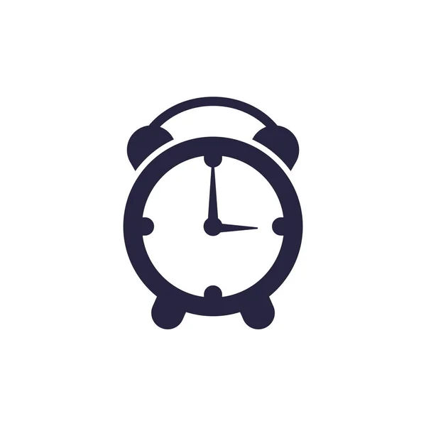 Plantilla Vectorial Del Icono Del Tiempo Ilustración Del Reloj — Vector de stock