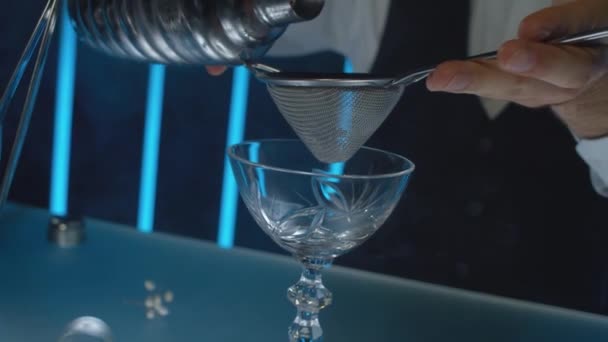 Cottura di cocktail di Daiquiri — Video Stock