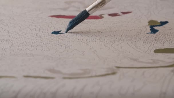 색칠하는 면을 칠하라 — 비디오