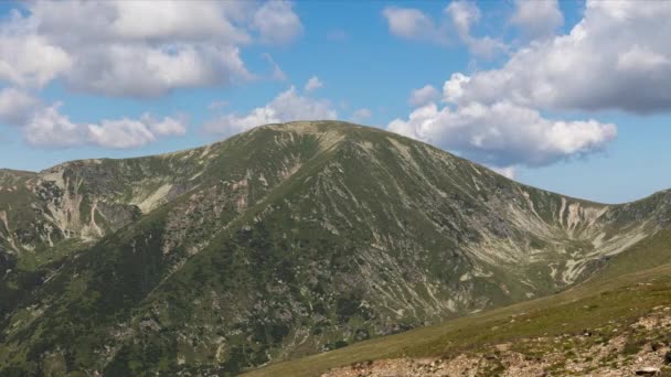 Timelapse Transalpina Alps Transylvania Romania — Stock video