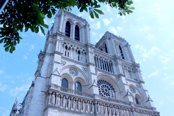 Kathedraal Notre Dame Paris Frankrijk — Stockfoto