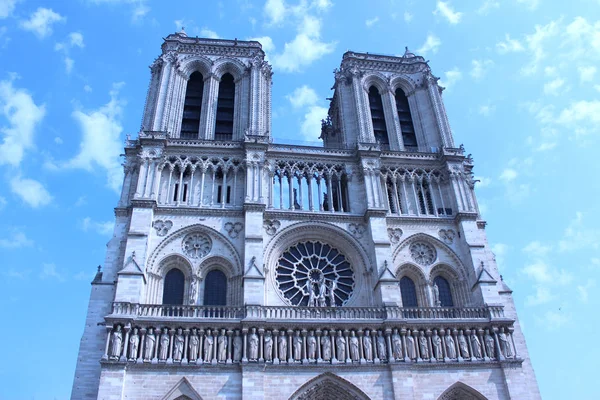 Kathedraal Notre Dame Paris Frankrijk — Stockfoto