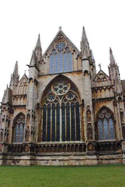 Kathedralkirche Der Seligen Jungfrau Maria Von Lincoln — Stockfoto