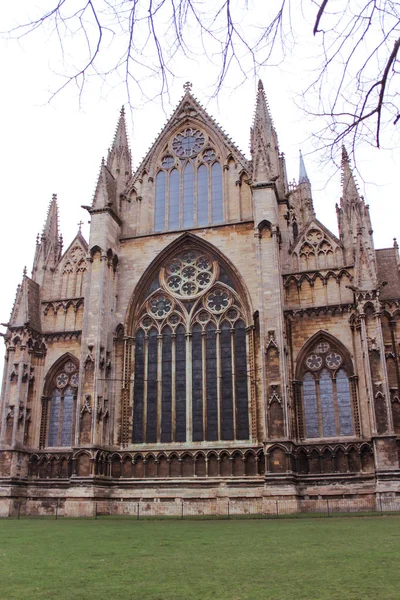 Kathedralkirche Der Seligen Jungfrau Maria Von Lincoln — Stockfoto