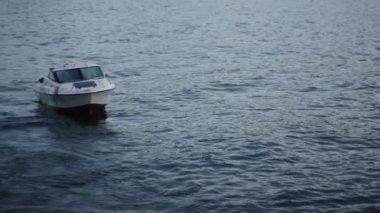 Deniz, su, dalgalar, tekne, Kamçatka 'da