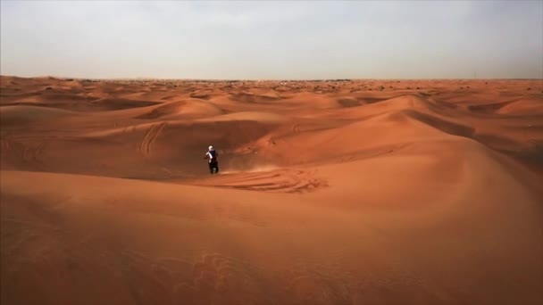 Dunes, désert, sable, nature, voyage, motos, VTT — Video