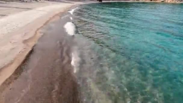 바이칼, 해변, 섬, 자연 과 함께 하는 아레로 의 모습 — 비디오