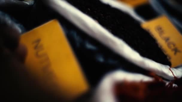 cadre d'un magasin en Inde avec des épices