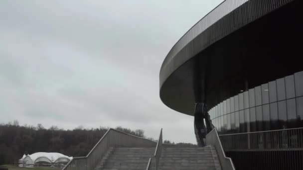 Aero Frame, Business Center, Konferenz, Architektur und Gebäude — Stockvideo