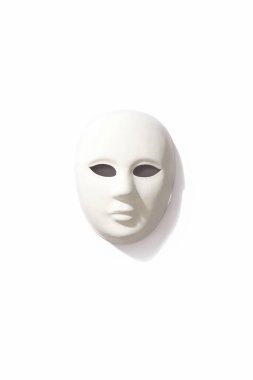 Mask isolated on white background  clipart
