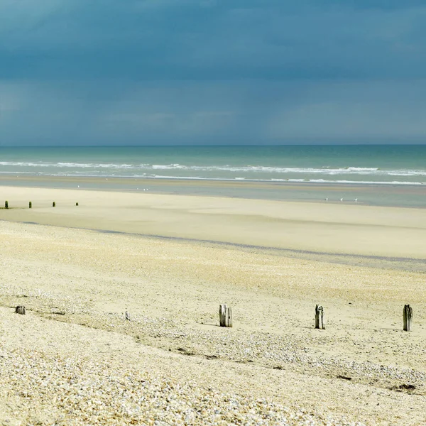 Sabbie Ambrate Onde Marine — Foto Stock