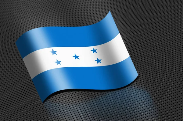 Honduras flag waving banner