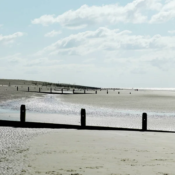 Vista Camber Sands Durante Día —  Fotos de Stock