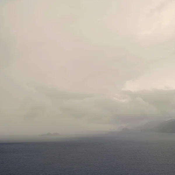 昼間の青い海の景色 — ストック写真