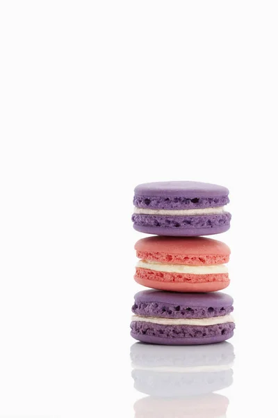 Macaroons Doces Saborosos Frescos — Fotografia de Stock