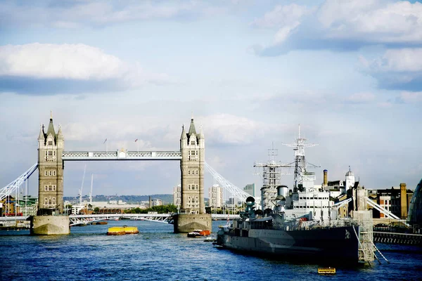 Tower Bridge Londres Durante Dia — Fotografia de Stock