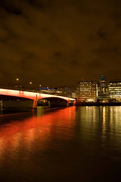 Ponte Londres Noite — Fotografia de Stock