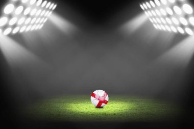 İngiltere topu futbol sahasında