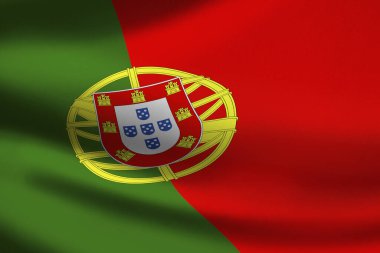 Portekiz bayrağı dalgalanıyor