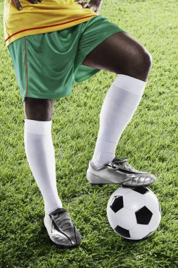 Kamerun futbolcusu başlamaya hazır.