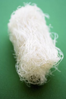 Pirinç vermicelli yakın çekim 