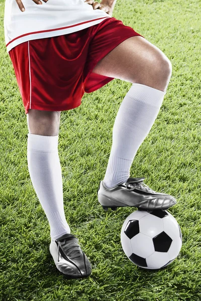 Inghilterra Calciatore Pronto Calcio Inizio — Foto Stock