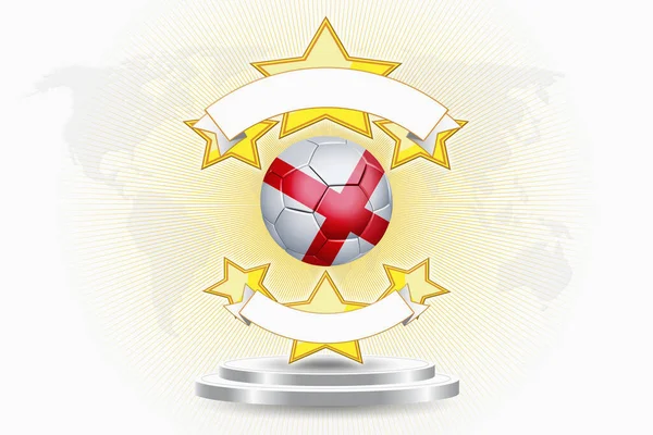 Voetbalembleem Engeland — Stockfoto