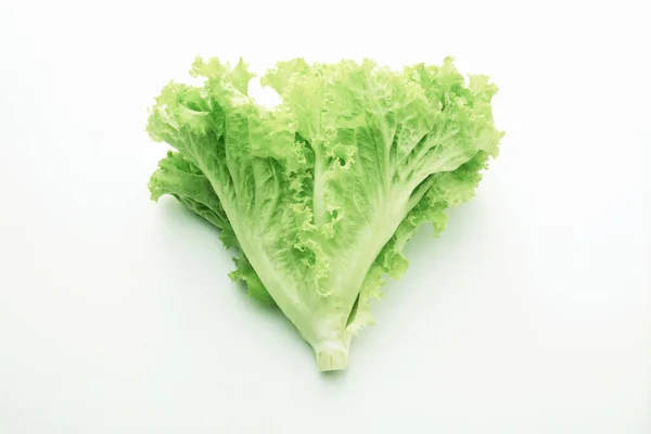 Крупним Планом Свіжий Зелений Салат — стокове фото