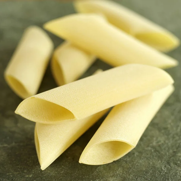 Dried Italian Canaloni Pasta — Stock Photo, Image