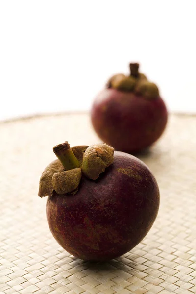 Mangosteen Fruit Close View — Photo