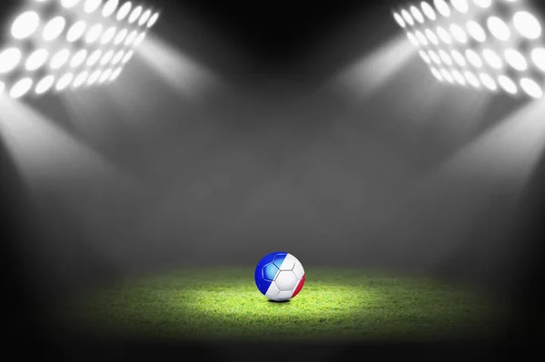 France Ball Soccer Field — Stock Photo, Image