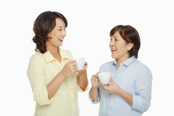 Vrouwen Die Samen Iets Drinken — Stockfoto