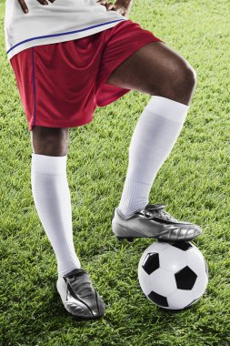 Şili futbolcusu başlama vuruşuna hazır