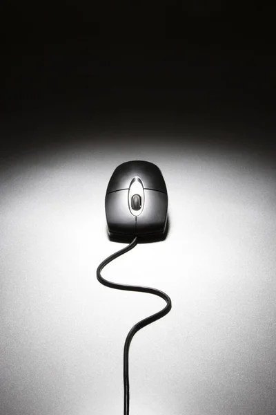 Κοντινό Πλάνο Του Ποντικιού Υπολογιστή — Φωτογραφία Αρχείου