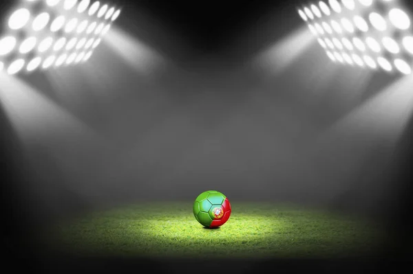 Portugal Ball Soccer Field — Stock Photo, Image