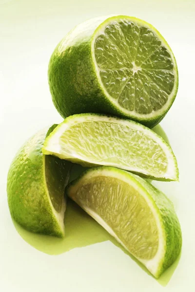 Primo Piano Delle Zeppe Lime — Foto Stock