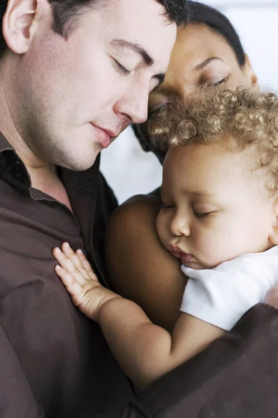 Young Parents Son — Stock Photo, Image