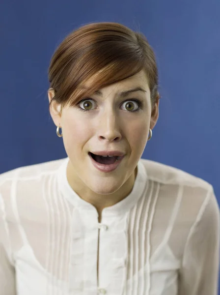 Woman Annoyed Bad News — Stock Photo, Image