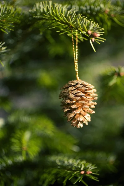 Close Van Kerstmis Ornament Stockfoto