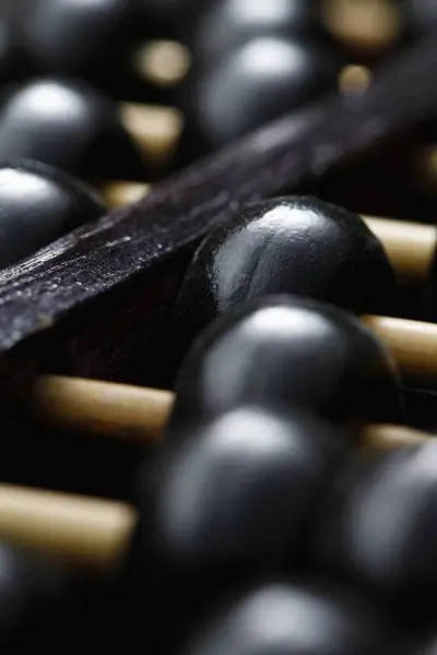 Abacus Background Close View Stock Image