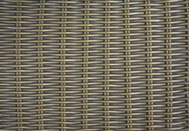 Hasır sandalyenin yakın çekim görüntüsü