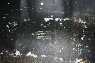 Paslı metalin yakın plan görüntüsü