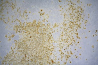 Paslı yüzey yakın çekim görüntüsü