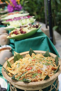 Tayland yemekleri yakın çekim
