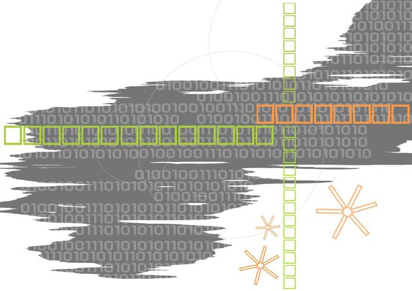 Абстрактный фон цифрового искусства