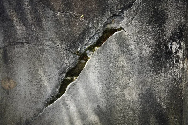 Cracked Cemento Vista Vicino — Foto Stock