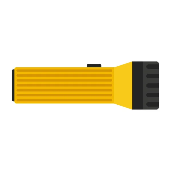 Lanterna amarela isolada sobre fundo branco. Ilustração vetorial —  Vetores de Stock