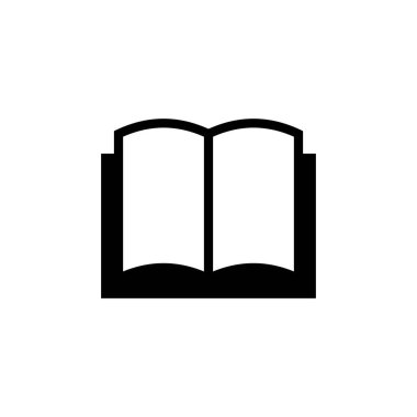 Kitap ikonu. Kitap simgesi beyaz arka grupta izole edildi